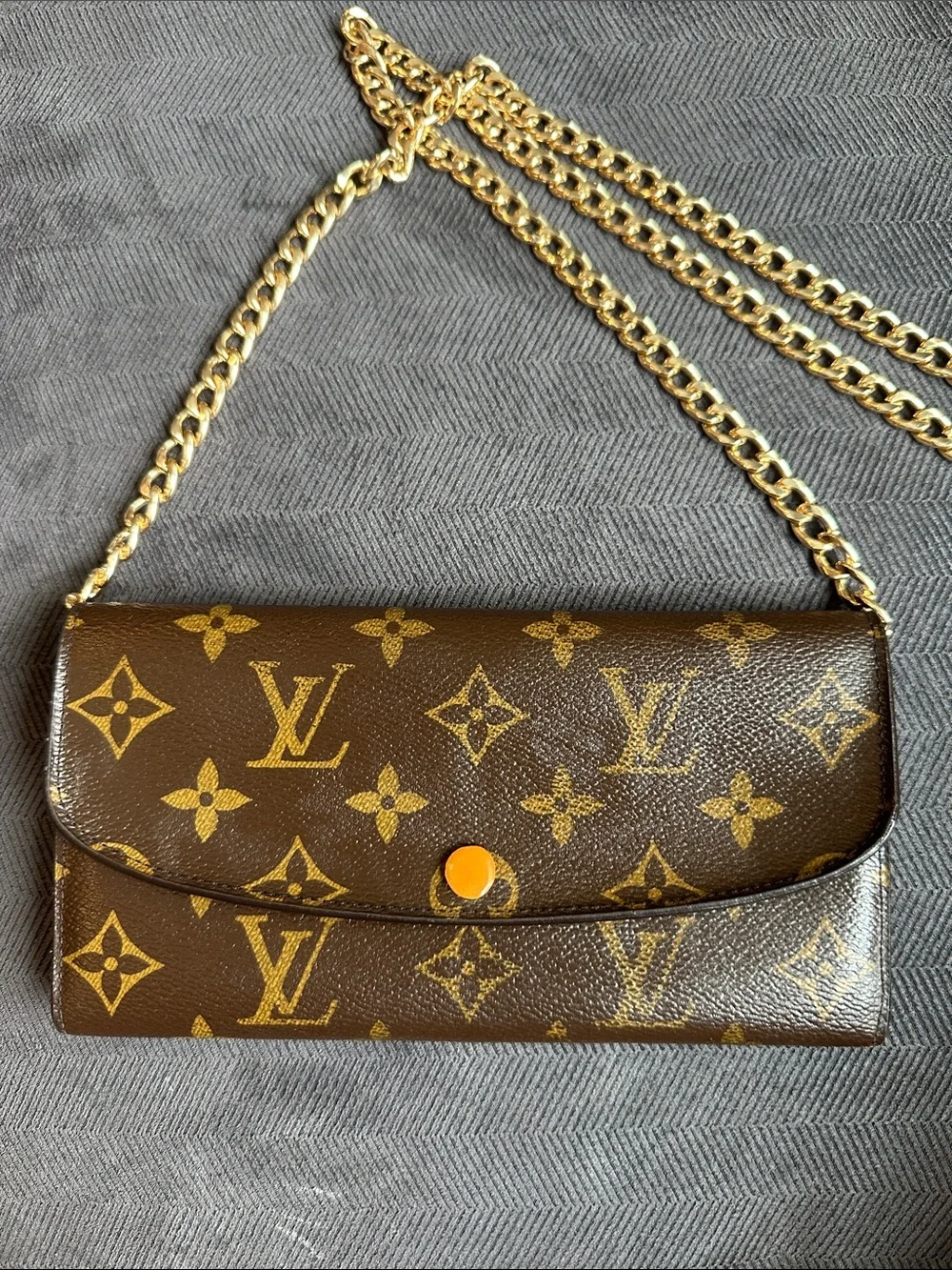 Louis Vuitton Monogram Canvas Emilie Wallet